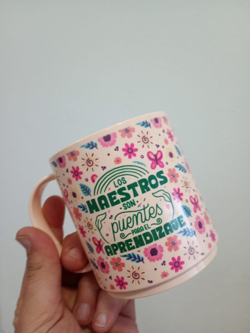 Taza personalizada para docentes